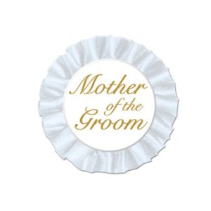 Mother of the Groom Badge