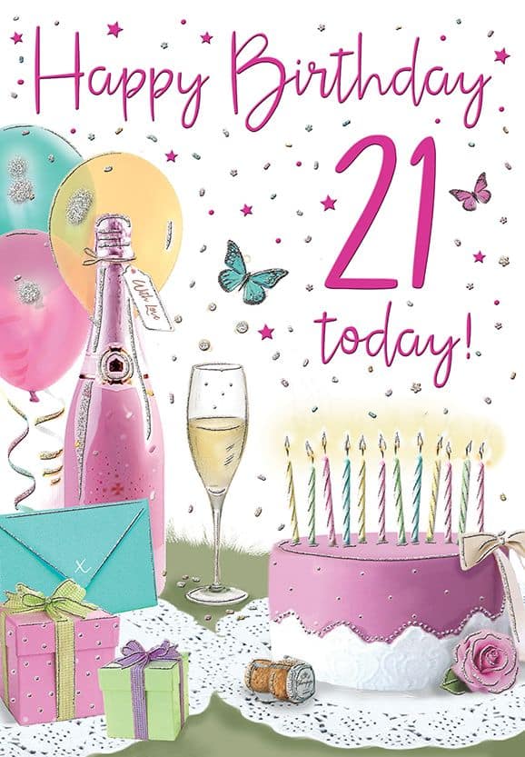 Printable Birthday Cards 21st - Printable World Holiday