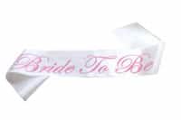 bride to be sash