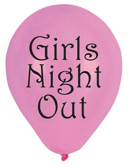 girls night out balloons